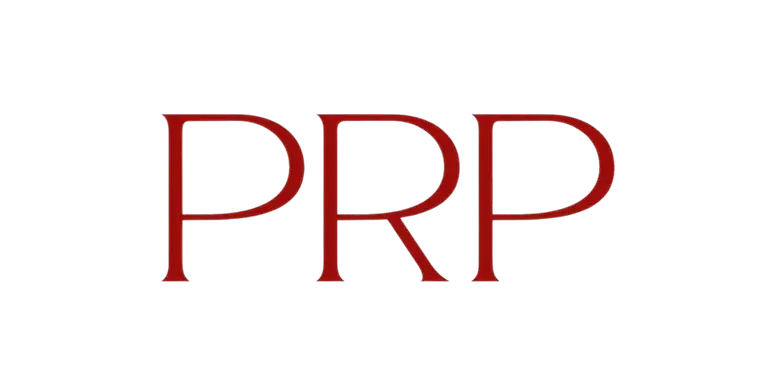 Text abbreviation PRP in red letters.